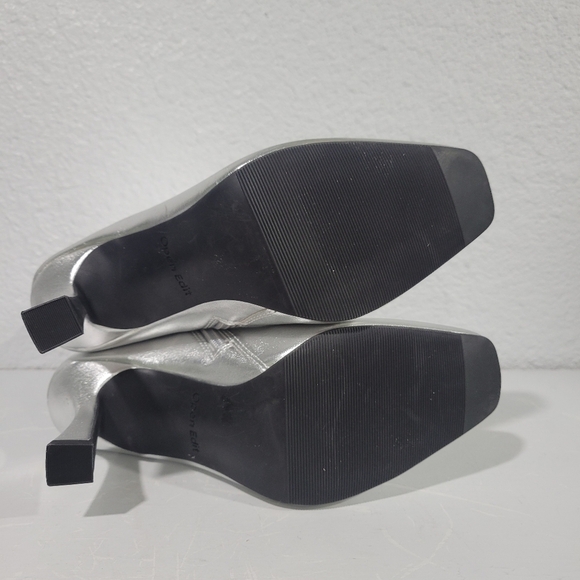 Open Edit Hesper Bootie in Metallic Silver |New, Sz 5.5 - Picture 5 of 14